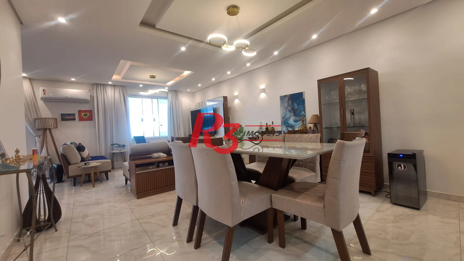 Apartamento com 3 dormitórios à venda, 124 m² por R$ 1.600.000,00 - Boqueirão - Santos/SP