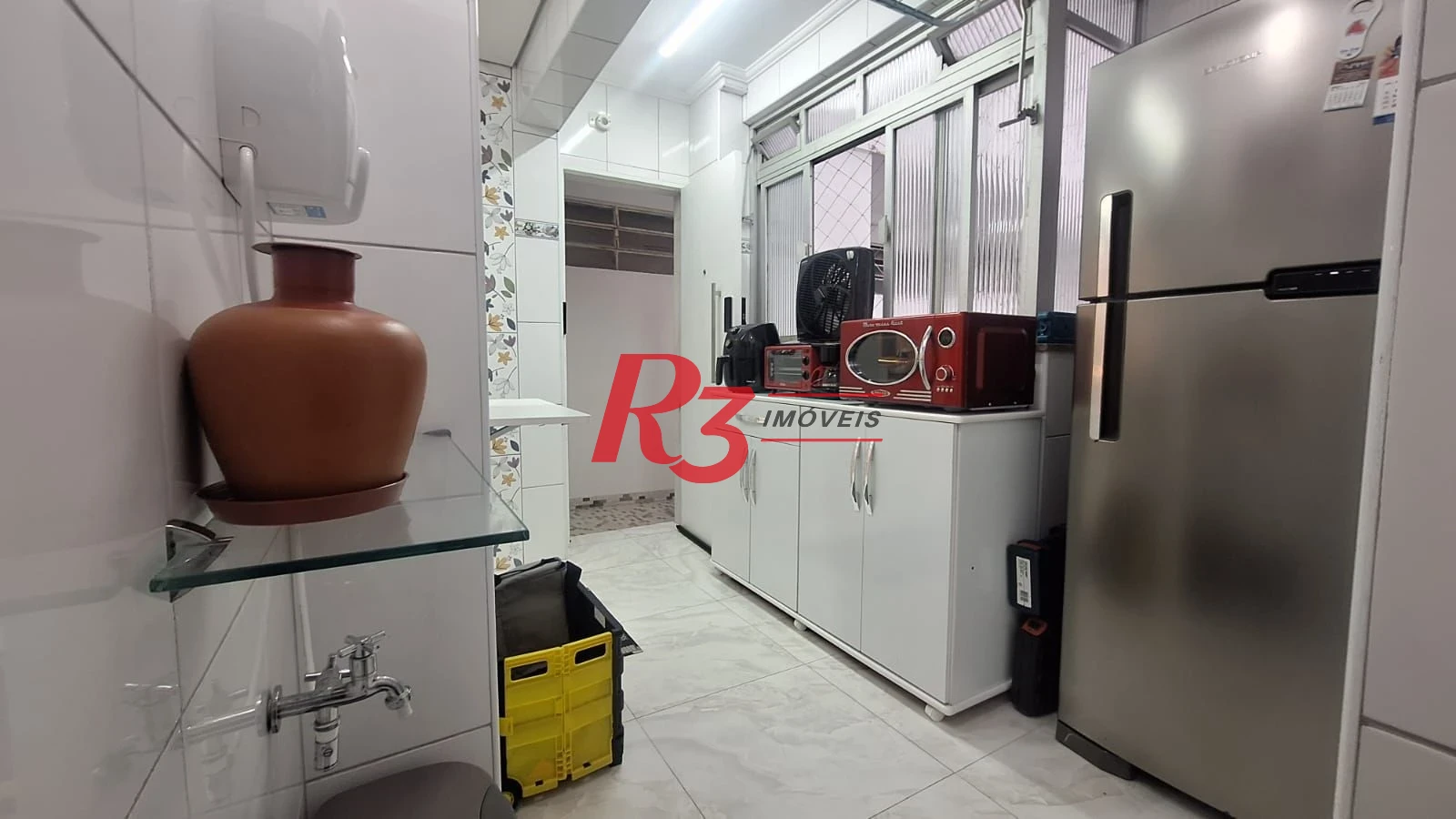 Apartamento com 3 dormitórios à venda, 124 m² por R$ 1.600.000,00 - Boqueirão - Santos/SP