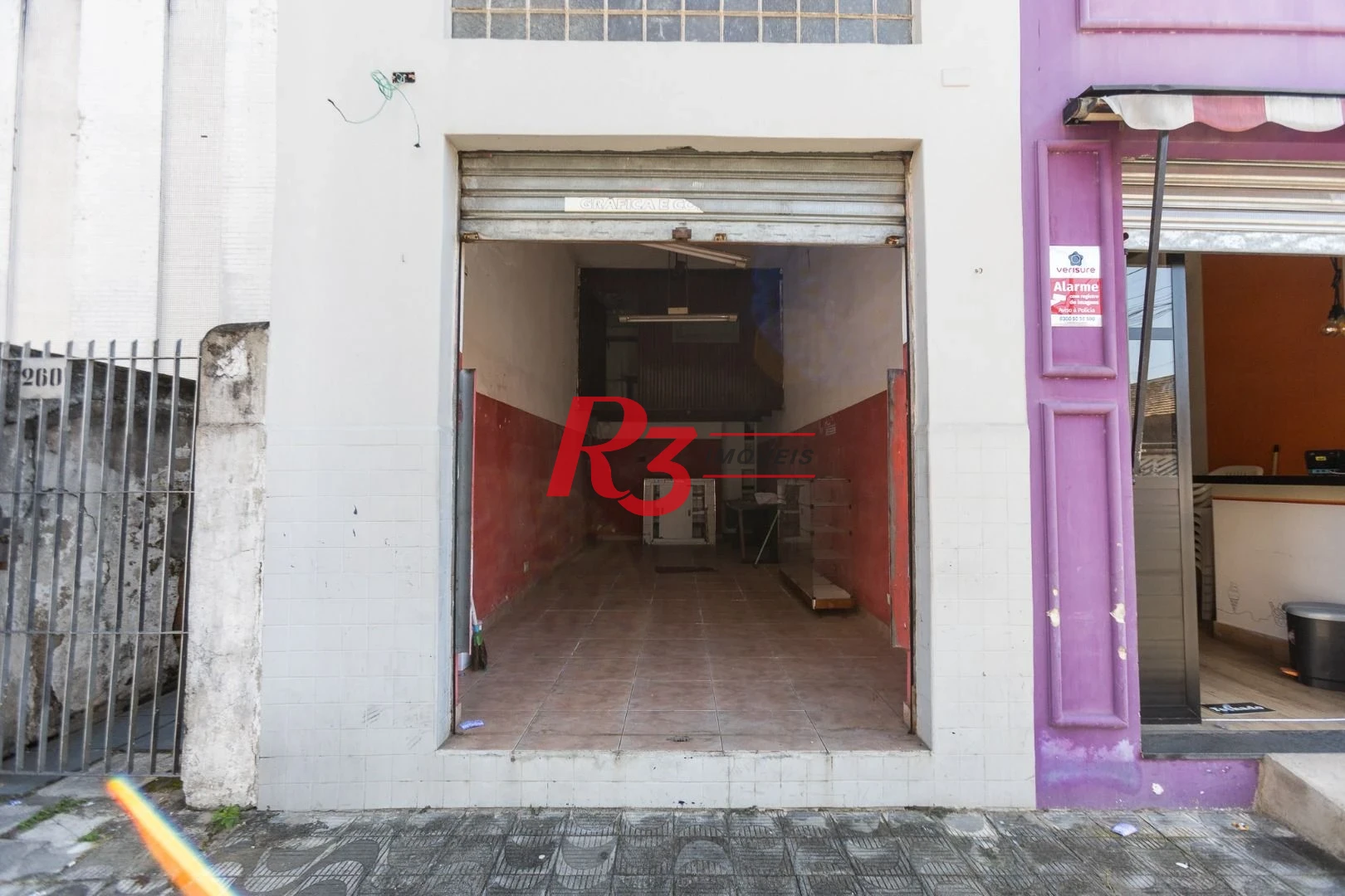 Loja para alugar, 25 m² por R$ 3.000,00/mês - Macuco - Santos/SP