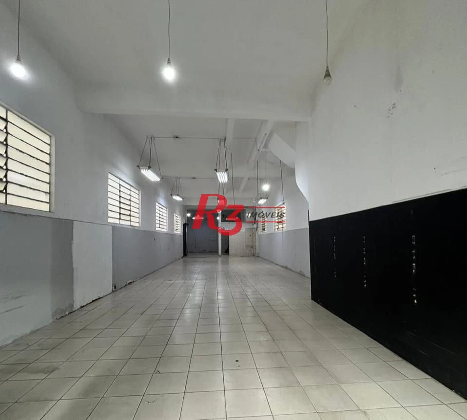 Loja para alugar, 225 m² por R$ 17.000,00/mês - Embaré - Santos/SP