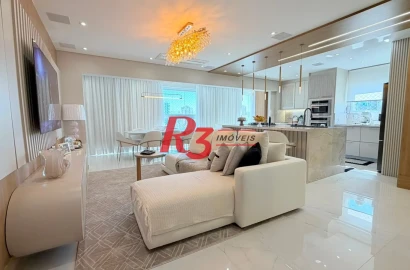 Apartamento à venda, 136 m² por R$ 3.900.000,00 - Boqueirão - Santos/SP