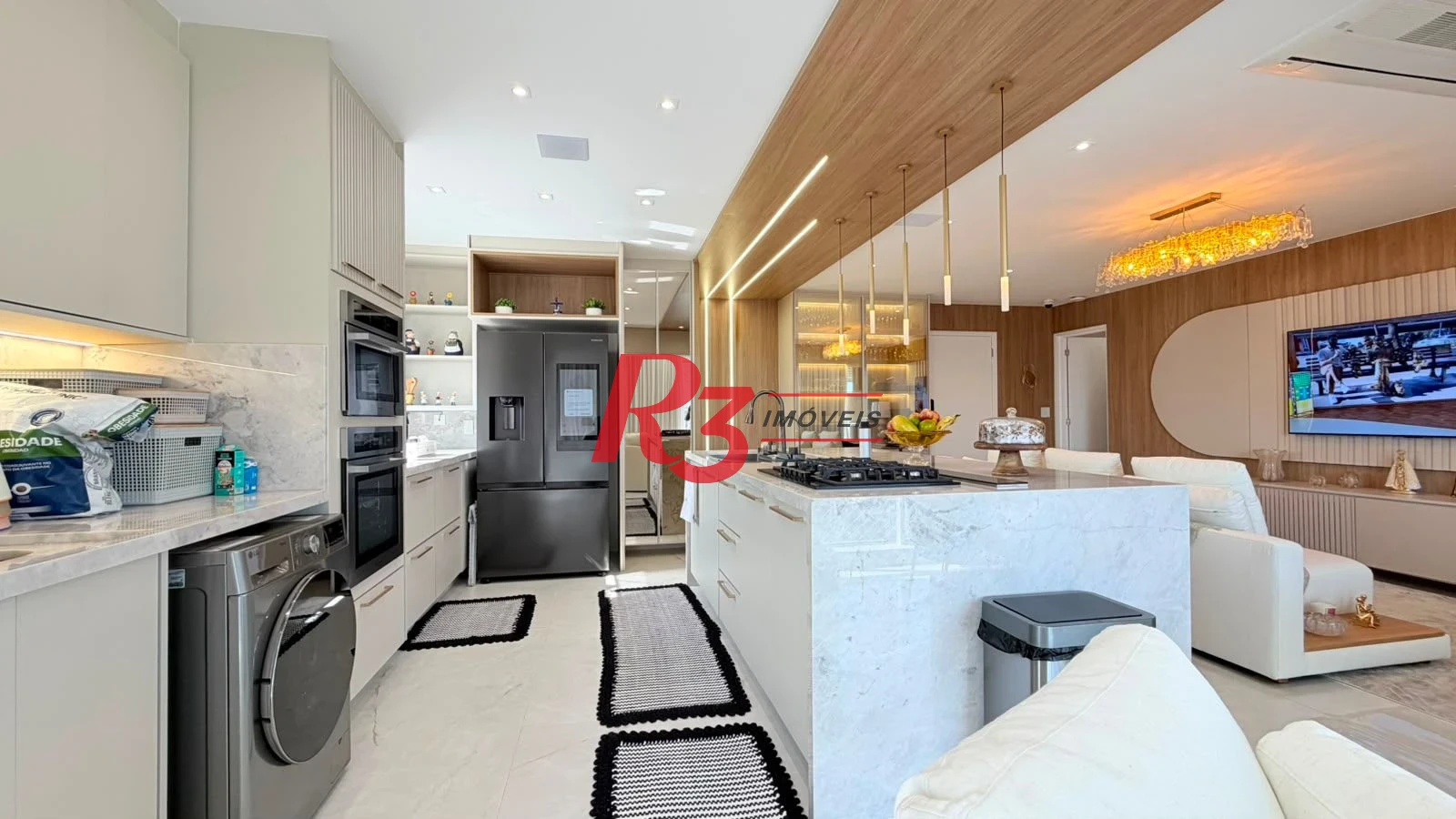 Apartamento à venda, 136 m² por R$ 3.900.000,00 - Boqueirão - Santos/SP