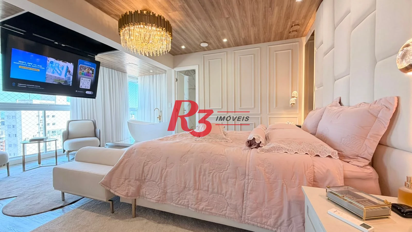 Apartamento à venda, 136 m² por R$ 3.900.000,00 - Boqueirão - Santos/SP