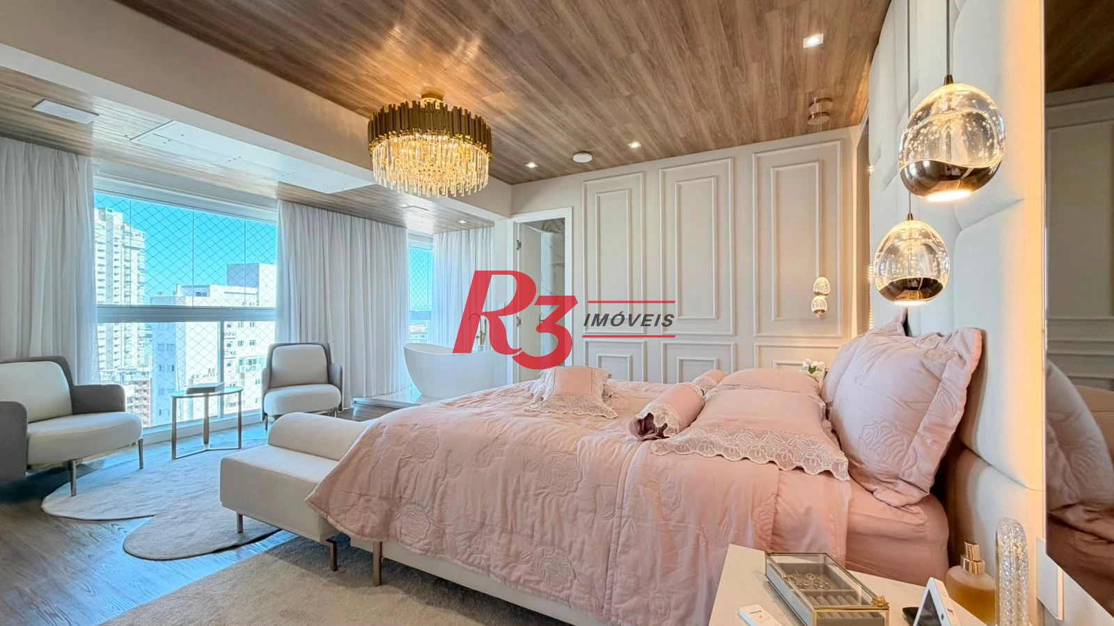 Apartamento à venda, 136 m² por R$ 3.900.000,00 - Boqueirão - Santos/SP