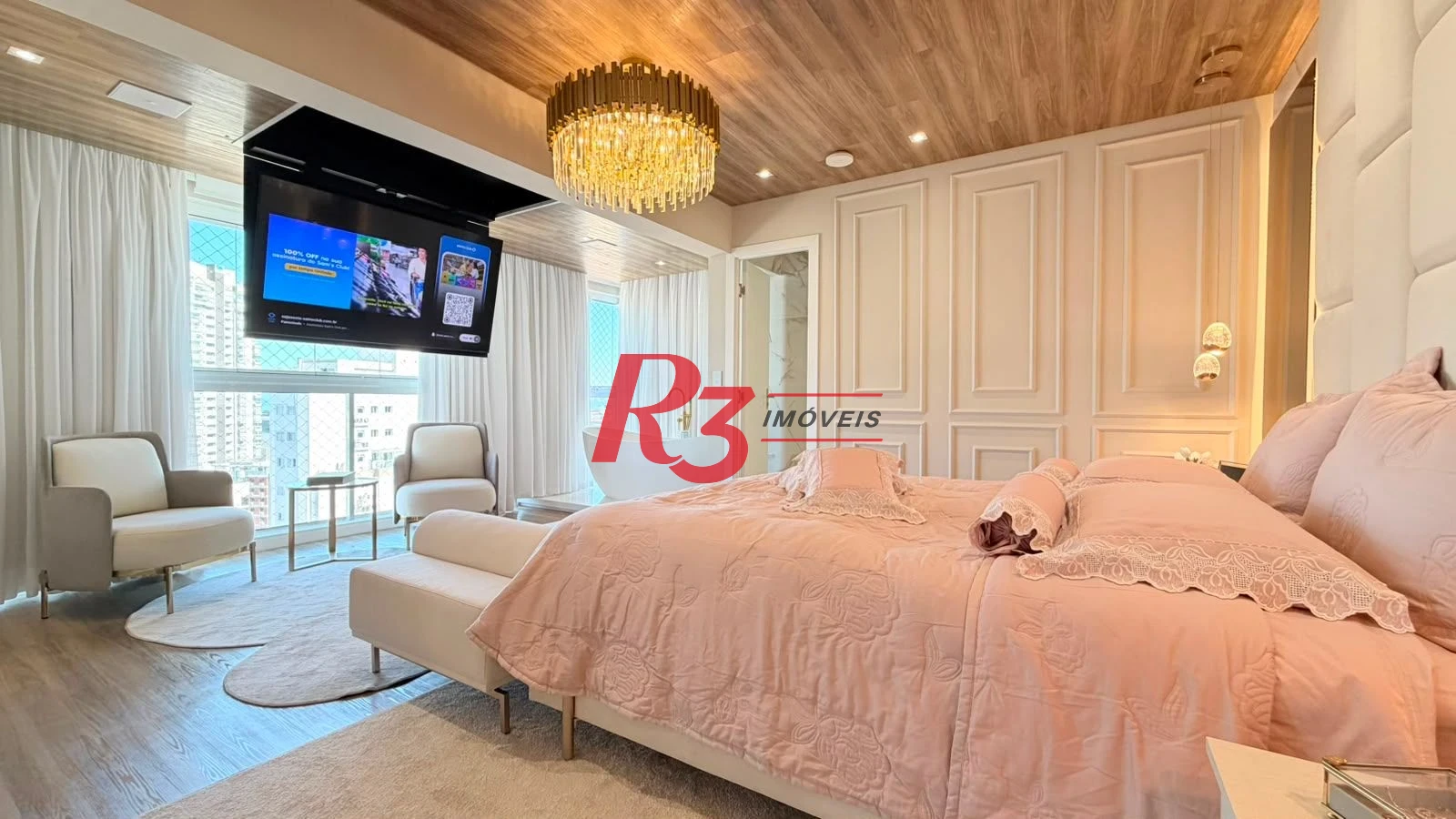 Apartamento à venda, 136 m² por R$ 3.900.000,00 - Boqueirão - Santos/SP