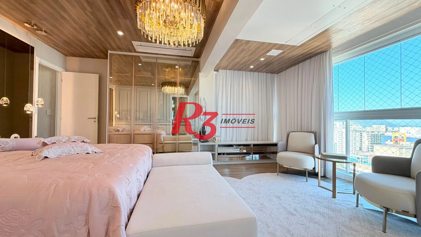 Apartamento à venda, 136 m² por R$ 3.900.000,00 - Boqueirão - Santos/SP