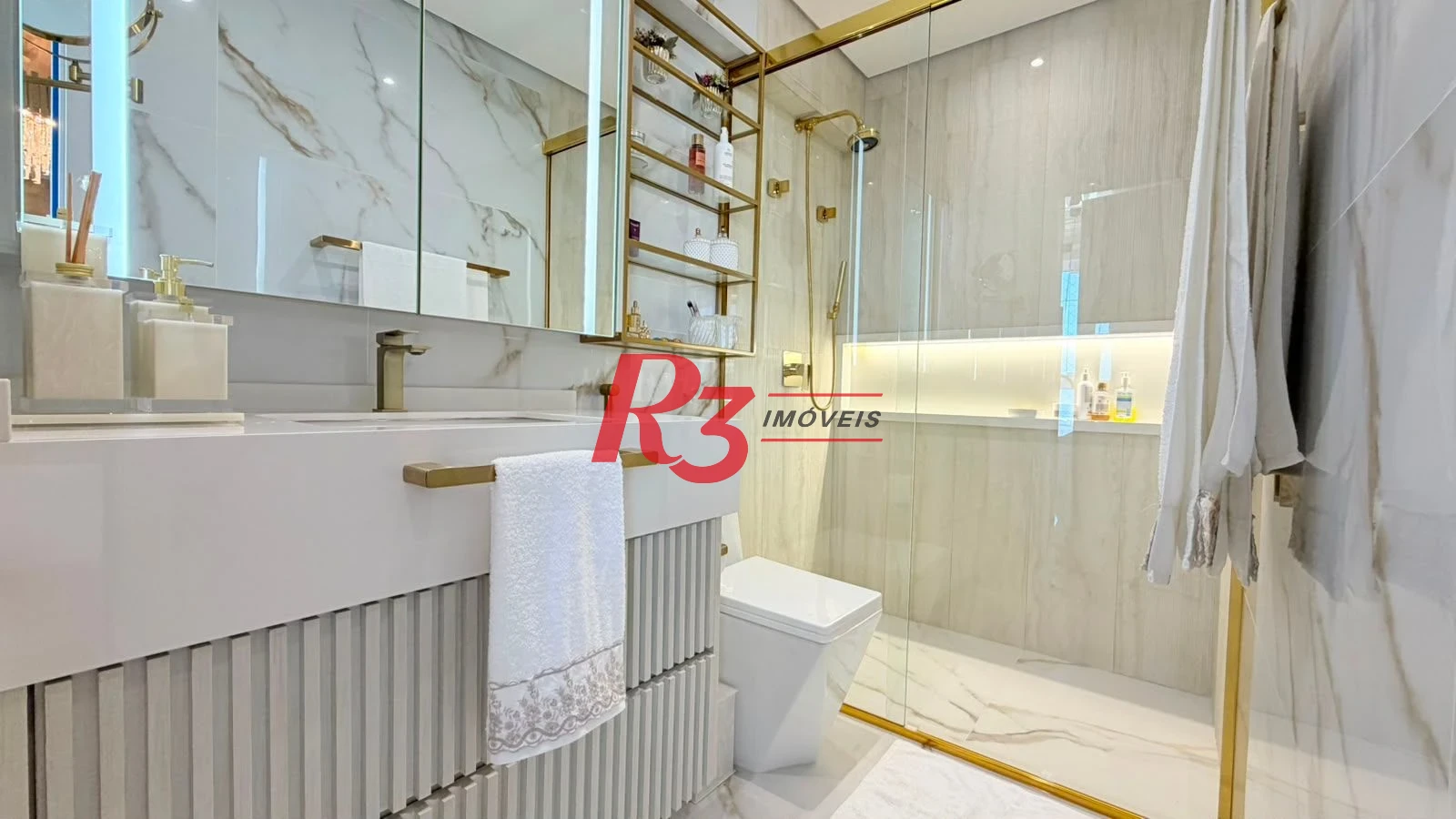 Apartamento à venda, 136 m² por R$ 3.900.000,00 - Boqueirão - Santos/SP