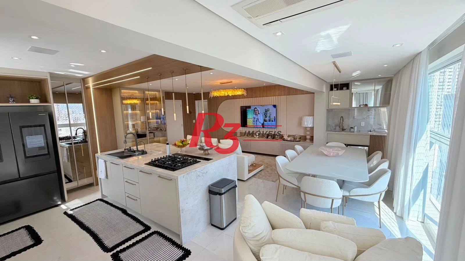 Apartamento à venda, 136 m² por R$ 3.900.000,00 - Boqueirão - Santos/SP