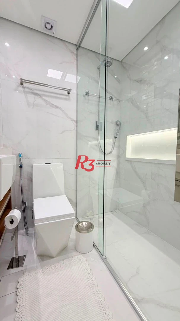 Apartamento à venda, 136 m² por R$ 3.900.000,00 - Boqueirão - Santos/SP