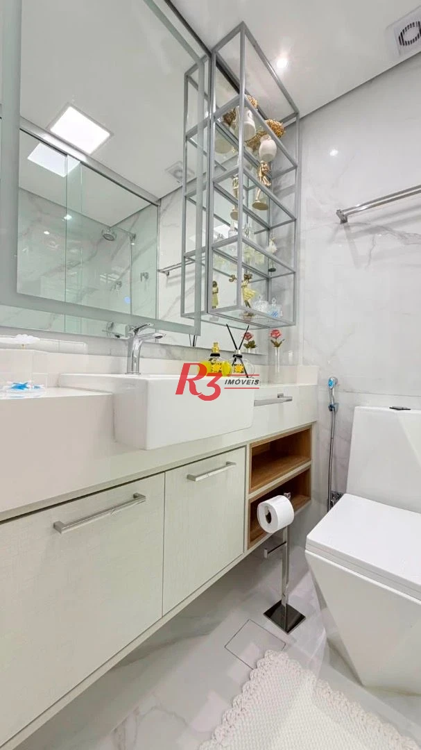 Apartamento à venda, 136 m² por R$ 3.900.000,00 - Boqueirão - Santos/SP