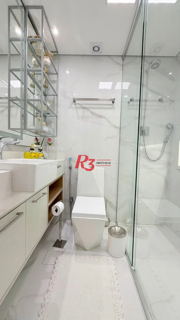 Apartamento à venda, 136 m² por R$ 3.900.000,00 - Boqueirão - Santos/SP