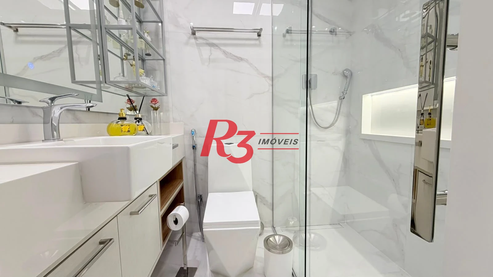 Apartamento à venda, 136 m² por R$ 3.900.000,00 - Boqueirão - Santos/SP