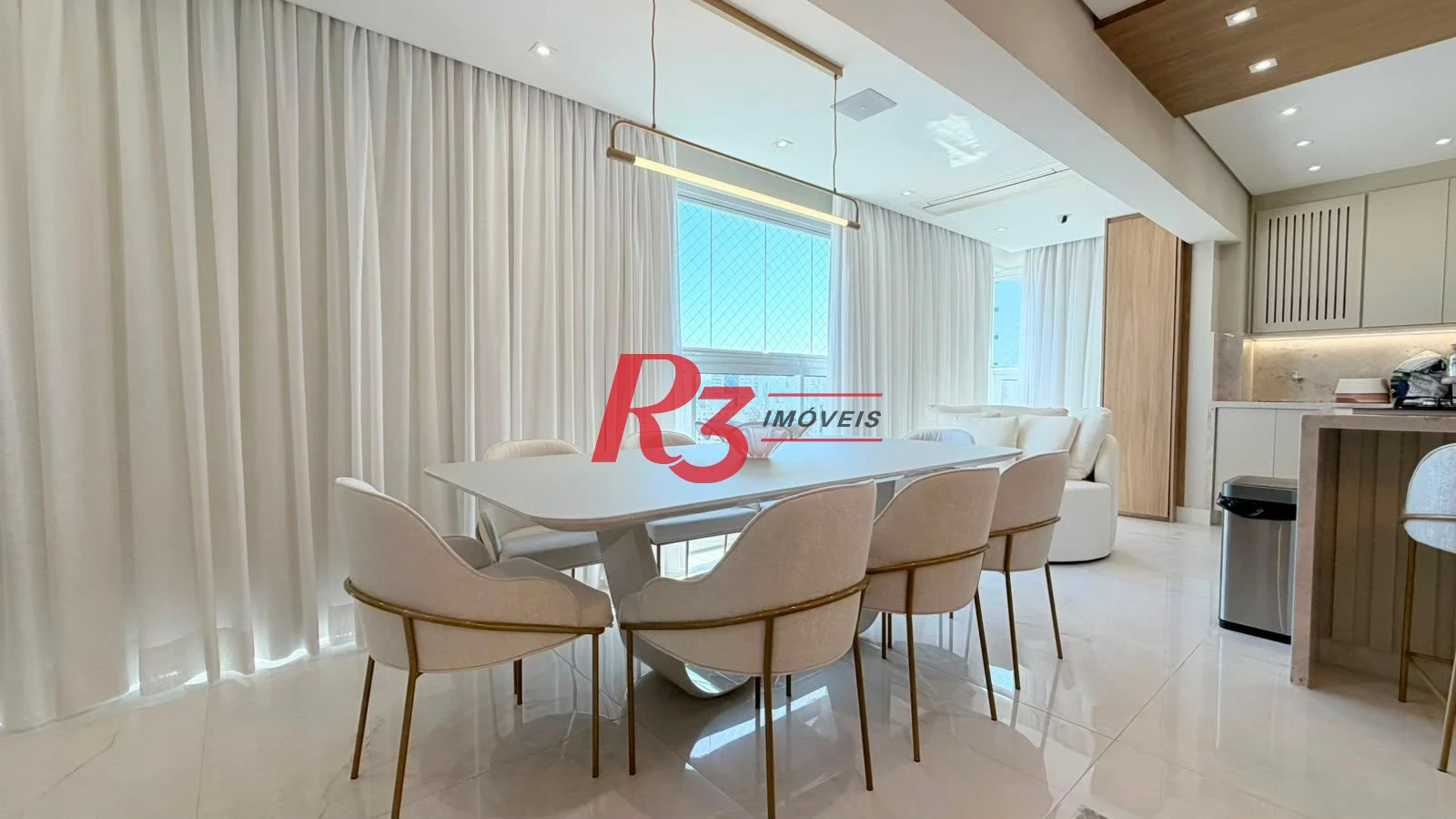 Apartamento à venda, 136 m² por R$ 3.900.000,00 - Boqueirão - Santos/SP