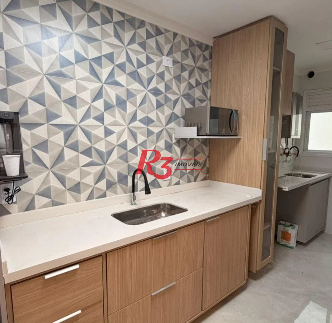 Apartamento com 3 dormitórios à venda, 92 m² por R$ 920.000,00 - Ponta da Praia - Santos/SP