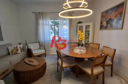 Apartamento com 3 dormitórios à venda, 103 m² por R$ 700.000,00 - Campo Grande - Santos/SP