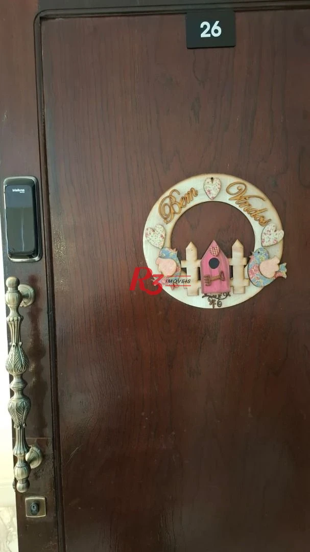 Apartamento com 3 dormitórios à venda, 103 m² por R$ 700.000,00 - Campo Grande - Santos/SP