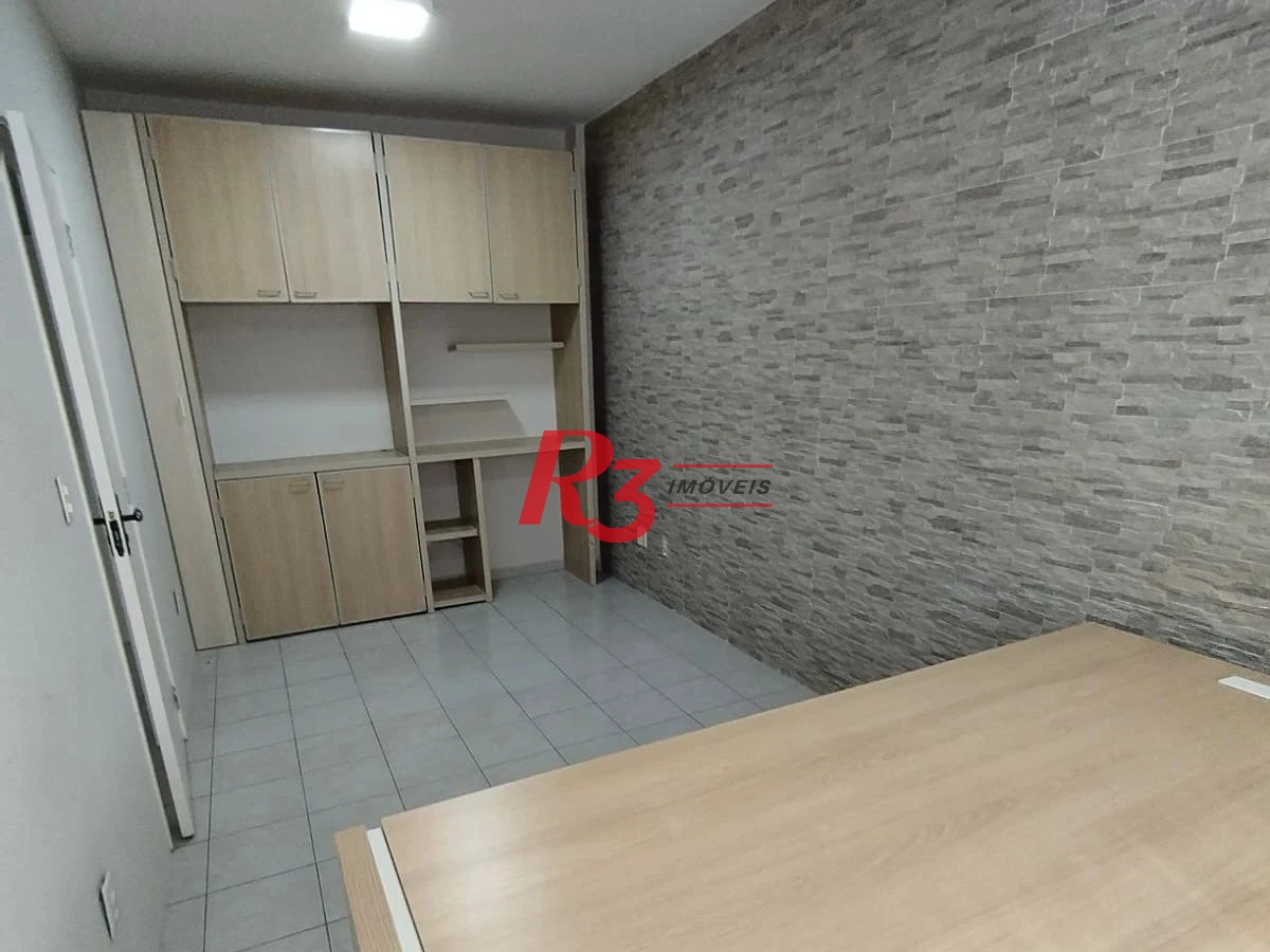 Sala, 46 m² - venda por R$ 450.000,00 ou aluguel por R$ 4.414,17/mês - Vila Matias - Santos/SP