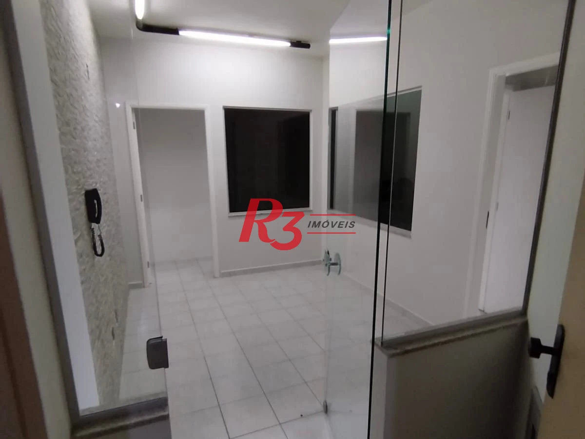 Sala, 46 m² - venda por R$ 450.000,00 ou aluguel por R$ 4.414,17/mês - Vila Matias - Santos/SP