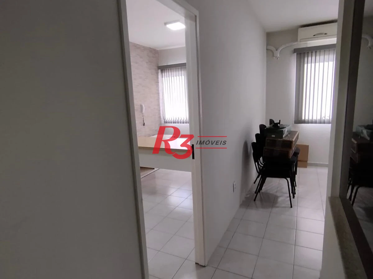 Sala, 46 m² - venda por R$ 450.000,00 ou aluguel por R$ 4.414,17/mês - Vila Matias - Santos/SP