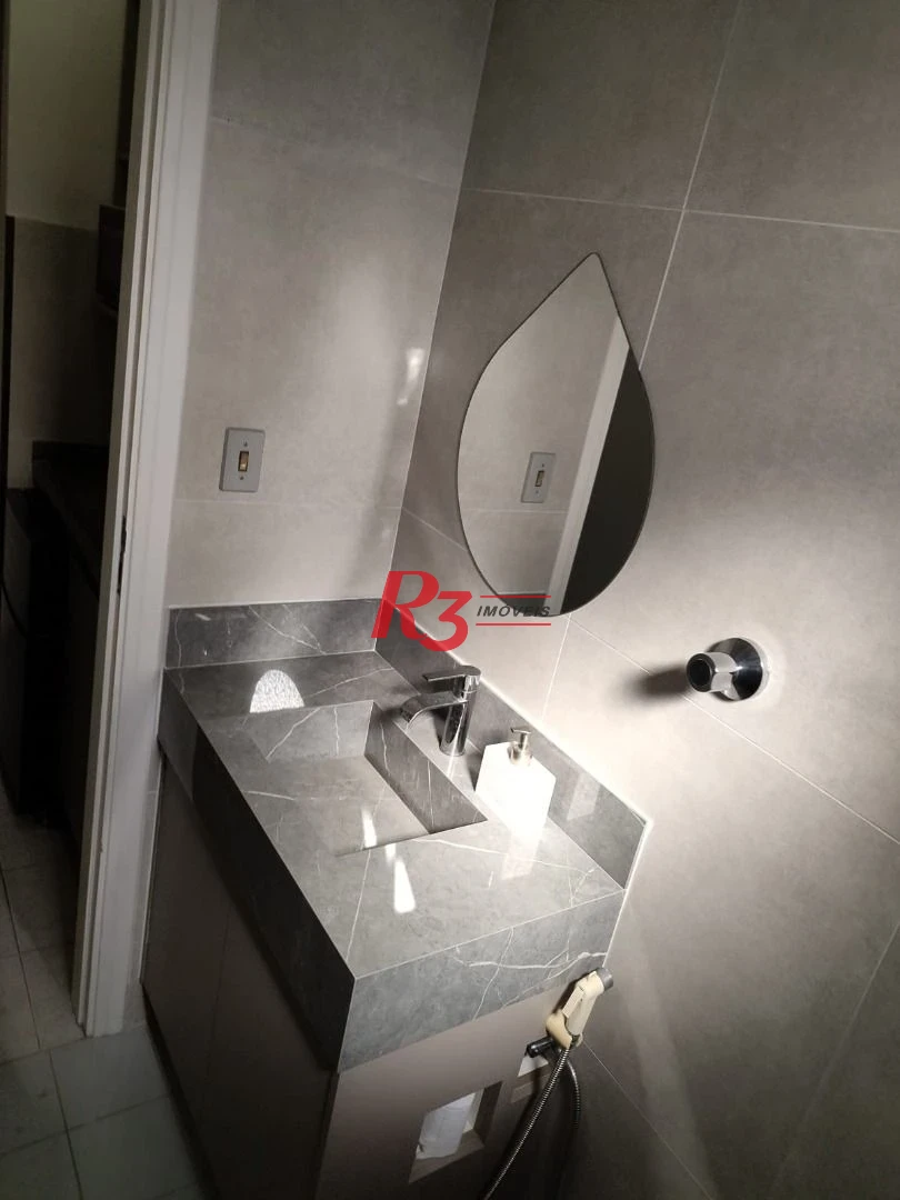 Sala, 46 m² - venda por R$ 450.000,00 ou aluguel por R$ 4.414,17/mês - Vila Matias - Santos/SP