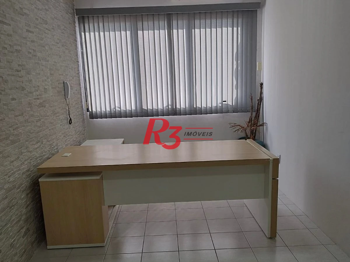 Sala, 46 m² - venda por R$ 450.000,00 ou aluguel por R$ 4.414,17/mês - Vila Matias - Santos/SP