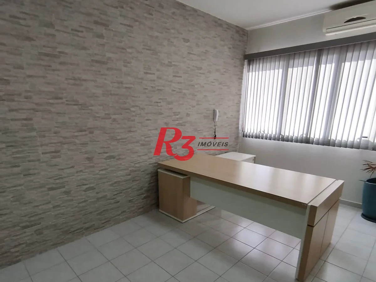 Sala, 46 m² - venda por R$ 450.000,00 ou aluguel por R$ 4.414,17/mês - Vila Matias - Santos/SP