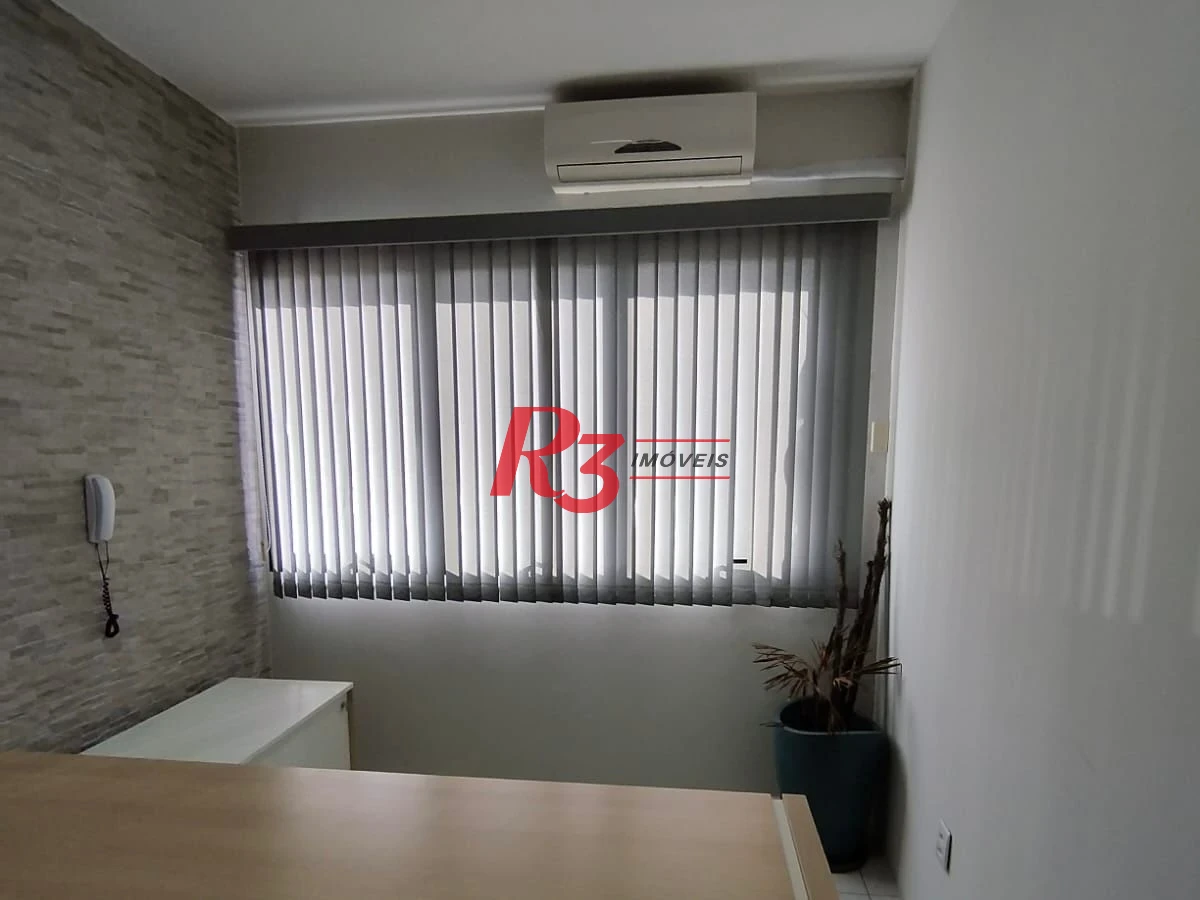 Sala, 46 m² - venda por R$ 450.000,00 ou aluguel por R$ 4.414,17/mês - Vila Matias - Santos/SP