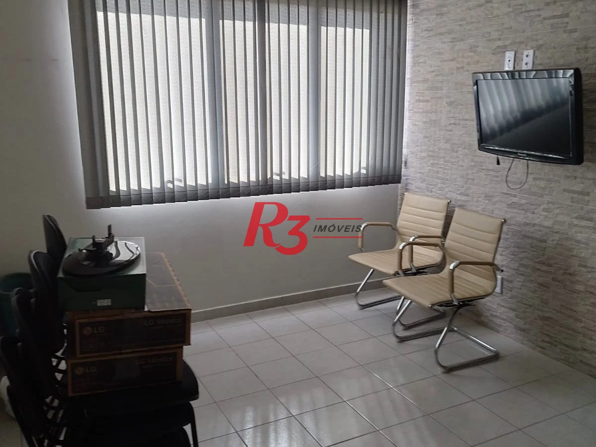 Sala, 46 m² - venda por R$ 450.000,00 ou aluguel por R$ 4.414,17/mês - Vila Matias - Santos/SP