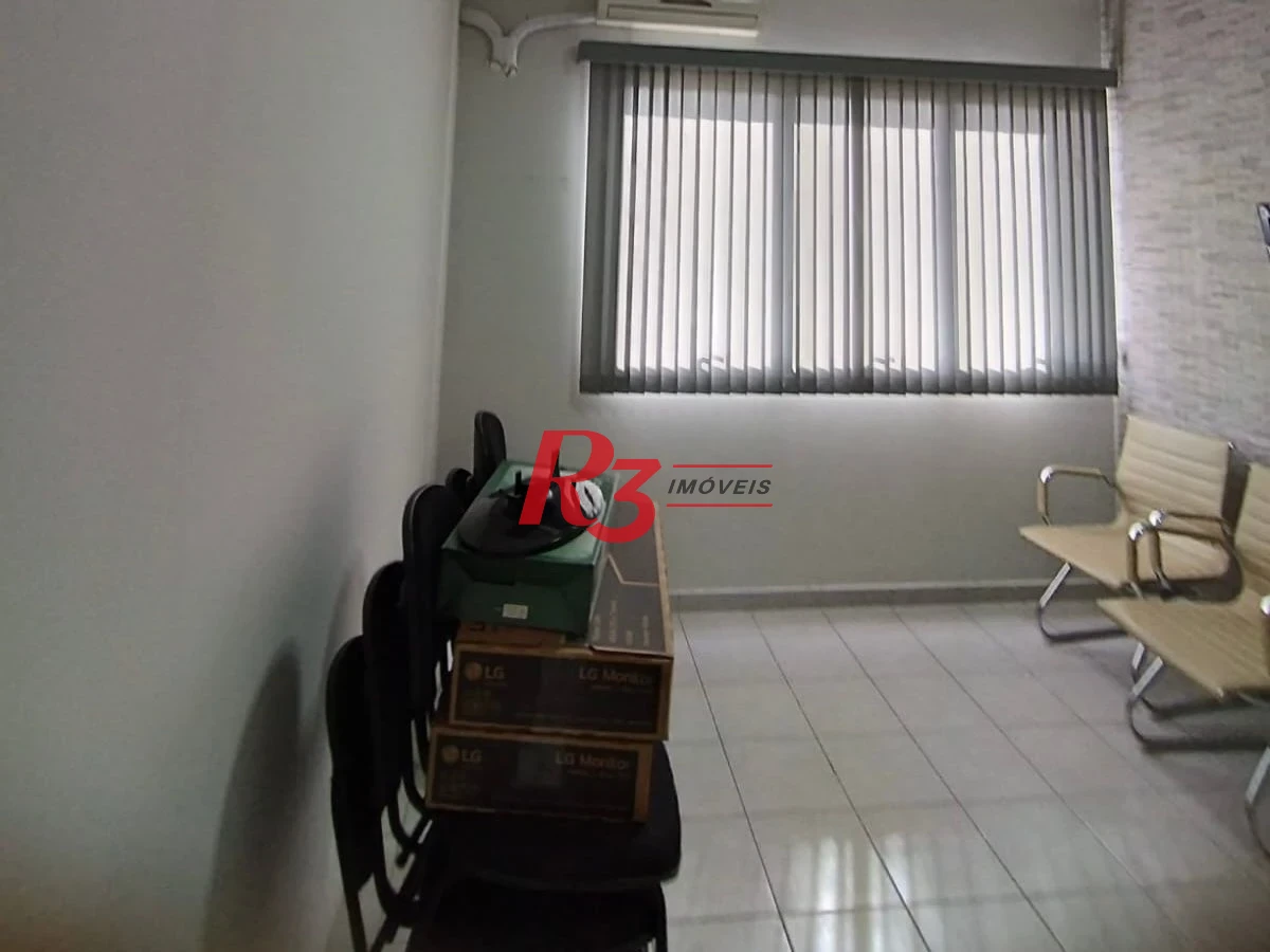 Sala, 46 m² - venda por R$ 450.000,00 ou aluguel por R$ 4.414,17/mês - Vila Matias - Santos/SP