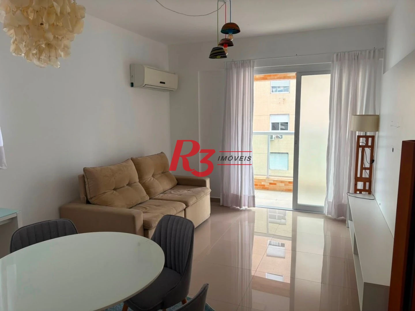 Apartamento com 2 dormitórios para alugar, 73 m² por R$ 7.200,00/mês - Ponta da Praia - Santos/SP