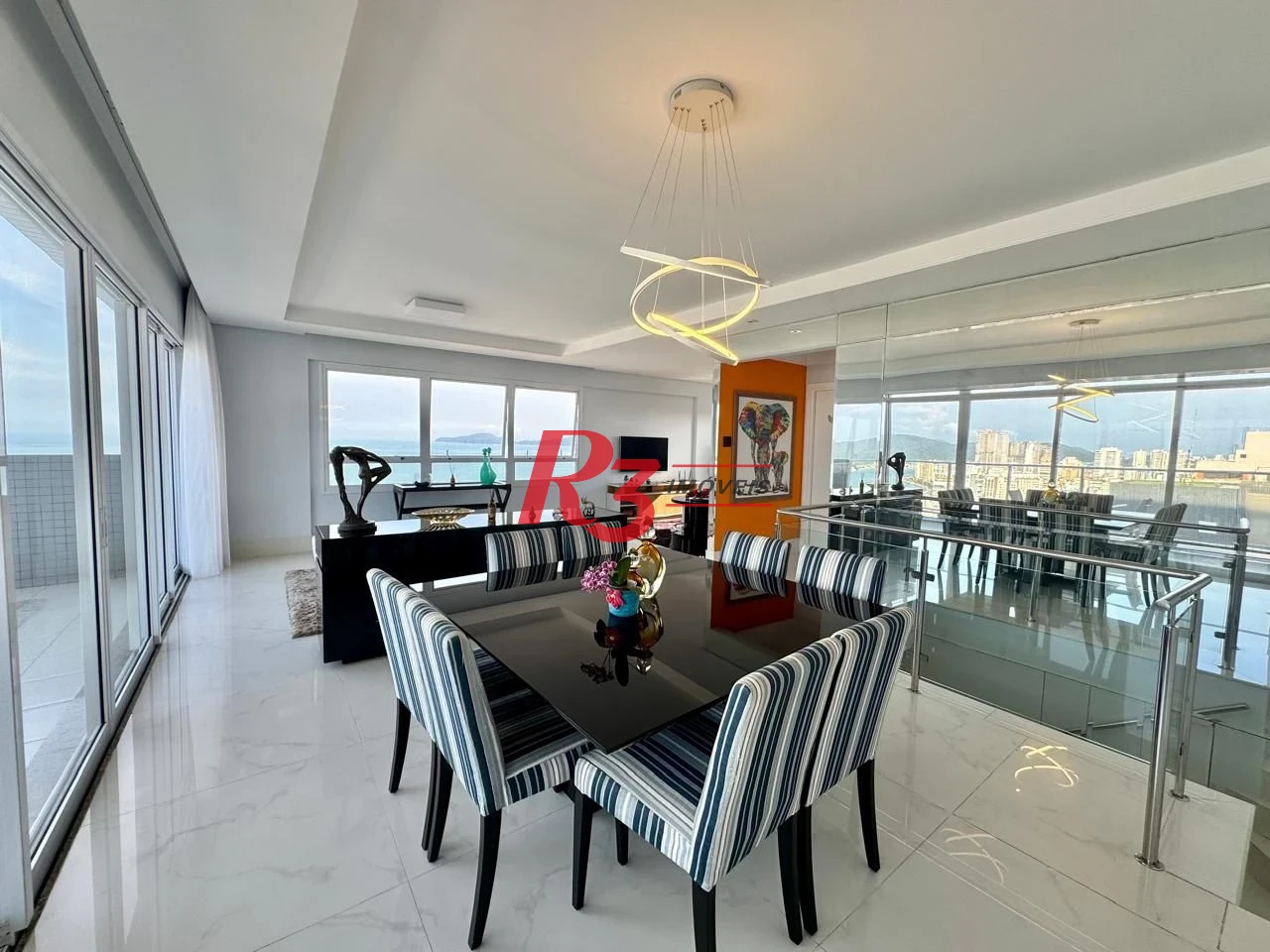 Apartamento Duplex com 4 dormitórios à venda, 236 m² por R$ 5.500.000,00 - Embaré - Santos/SP