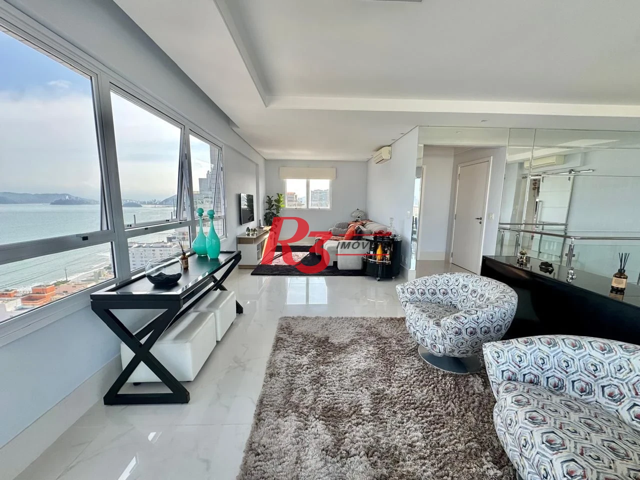 Apartamento Duplex com 4 dormitórios à venda, 236 m² por R$ 5.500.000,00 - Embaré - Santos/SP