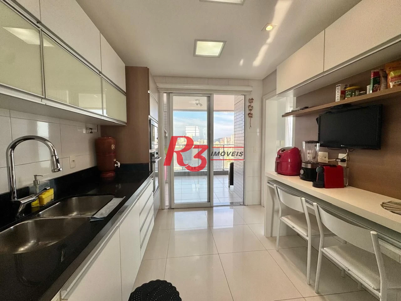 Apartamento Duplex com 4 dormitórios à venda, 236 m² por R$ 5.500.000,00 - Embaré - Santos/SP