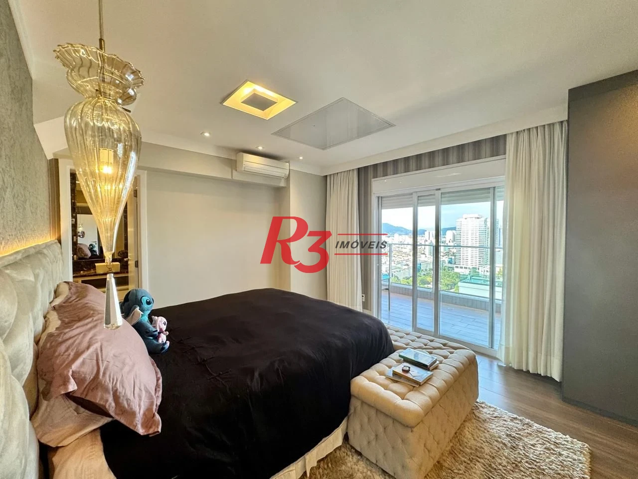 Apartamento Duplex com 4 dormitórios à venda, 236 m² por R$ 5.500.000,00 - Embaré - Santos/SP