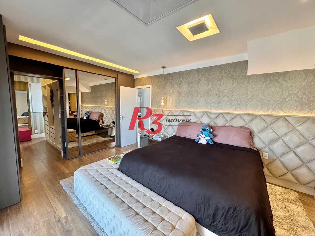 Apartamento Duplex com 4 dormitórios à venda, 236 m² por R$ 5.500.000,00 - Embaré - Santos/SP