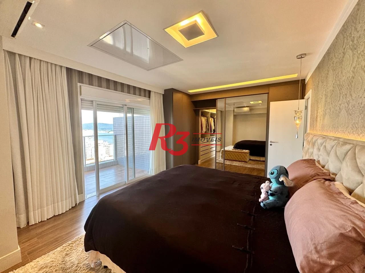 Apartamento Duplex com 4 dormitórios à venda, 236 m² por R$ 5.500.000,00 - Embaré - Santos/SP
