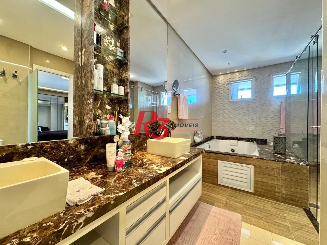 Apartamento Duplex com 4 dormitórios à venda, 236 m² por R$ 5.500.000,00 - Embaré - Santos/SP
