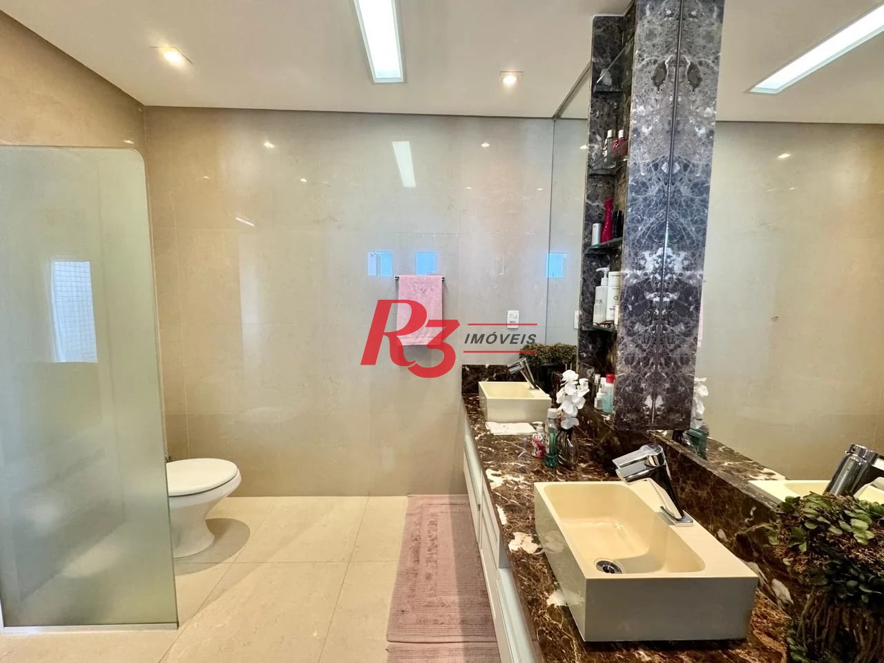 Apartamento Duplex com 4 dormitórios à venda, 236 m² por R$ 5.500.000,00 - Embaré - Santos/SP