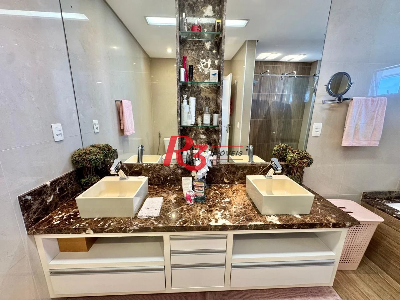 Apartamento Duplex com 4 dormitórios à venda, 236 m² por R$ 5.500.000,00 - Embaré - Santos/SP