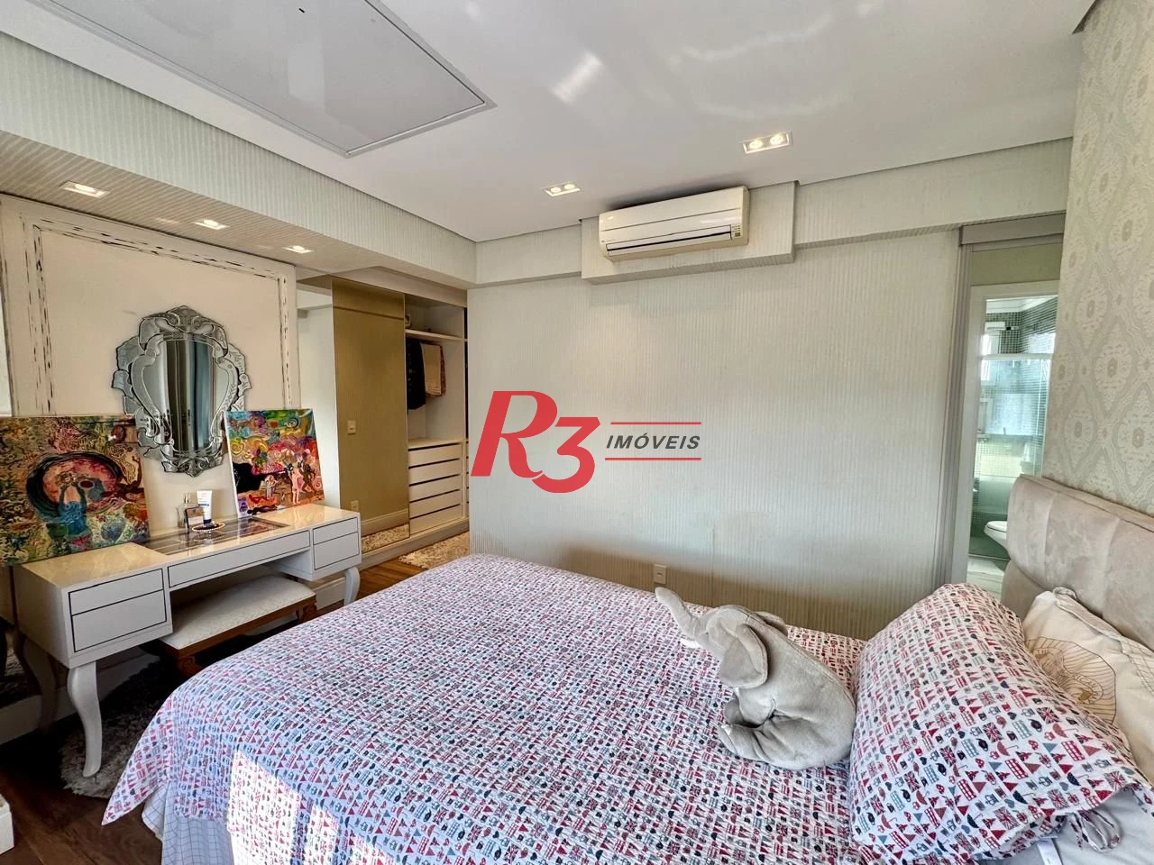 Apartamento Duplex com 4 dormitórios à venda, 236 m² por R$ 5.500.000,00 - Embaré - Santos/SP