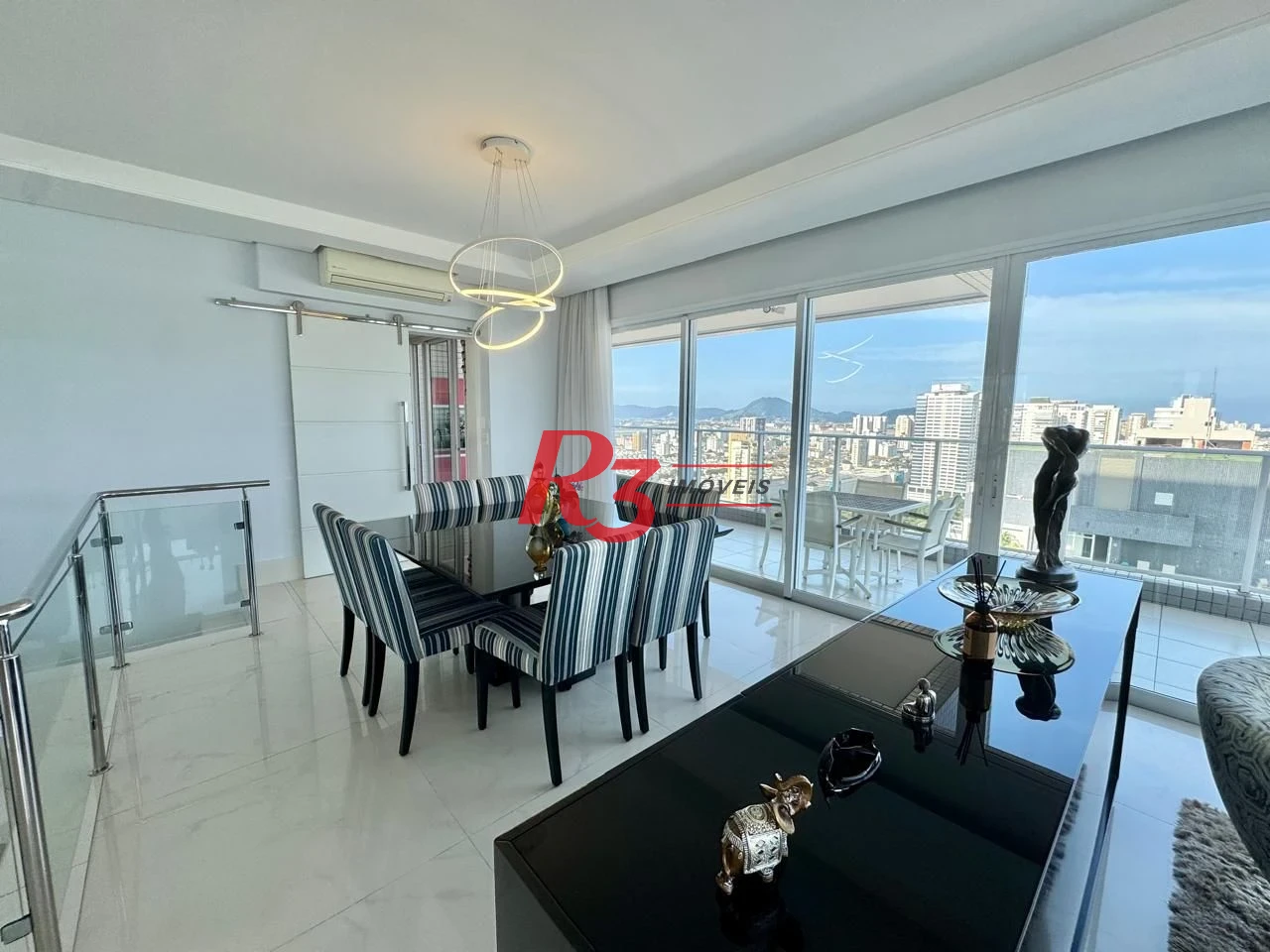 Apartamento Duplex com 4 dormitórios à venda, 236 m² por R$ 5.500.000,00 - Embaré - Santos/SP