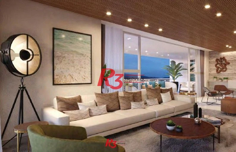 Apartamento com 4 dormitórios à venda, 290 m² por R$ 10.000.000,00 - Ponta da Praia - Santos/SP