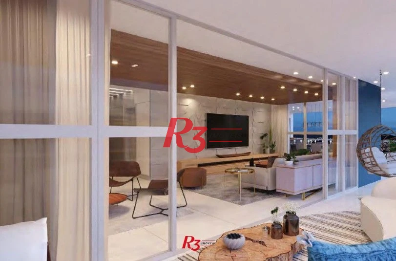Apartamento com 4 dormitórios à venda, 290 m² por R$ 10.000.000,00 - Ponta da Praia - Santos/SP