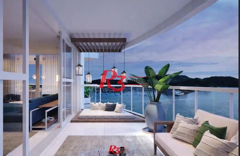 Apartamento com 4 dormitórios à venda, 290 m² por R$ 10.000.000,00 - Ponta da Praia - Santos/SP