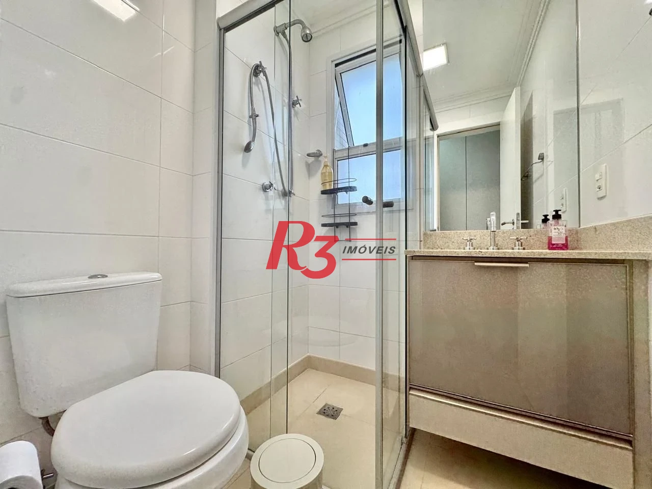 Apartamento com 2 dormitórios para alugar, 70 m² por R$ 6.000,00/mês - Boqueirão - Santos/SP