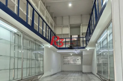 Prédio para alugar, 167 m² por R$ 4.300,00/mês - Centro - Santos/SP