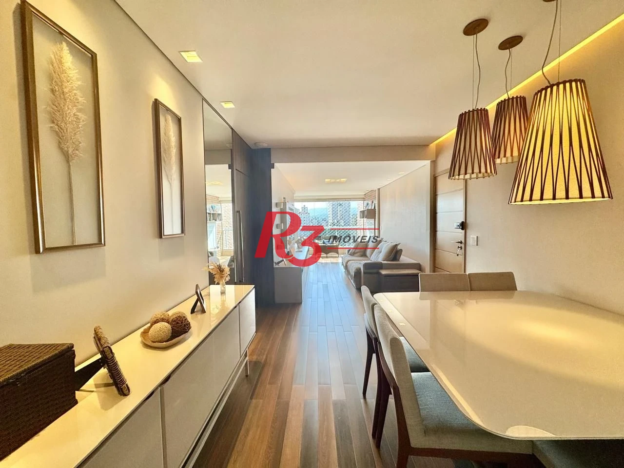 Apartamento com 3 dormitórios para alugar, 127 m² por R$ 15.000,00/mês - Boqueirão - Santos/SP