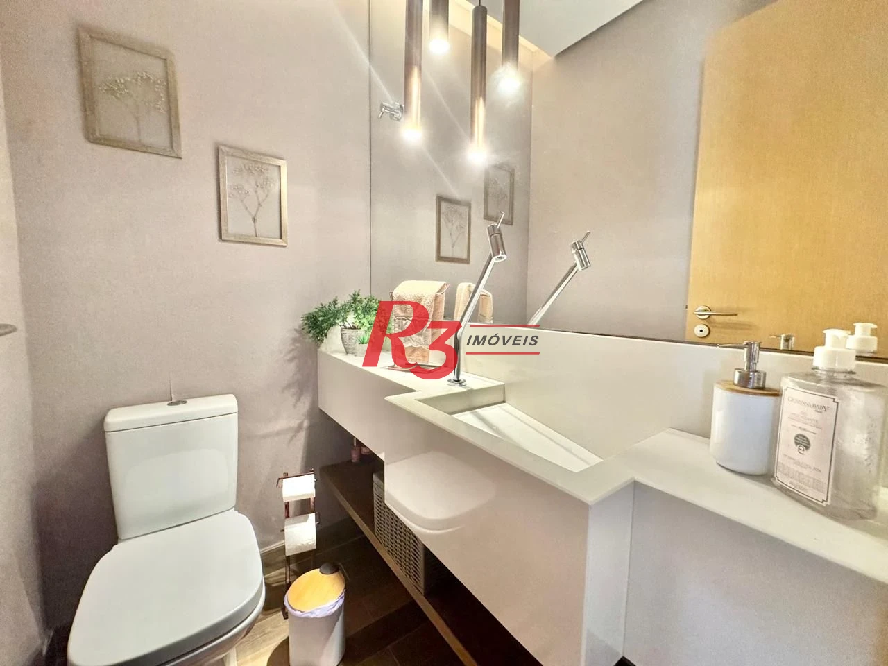 Apartamento com 3 dormitórios para alugar, 127 m² por R$ 15.000,00/mês - Boqueirão - Santos/SP