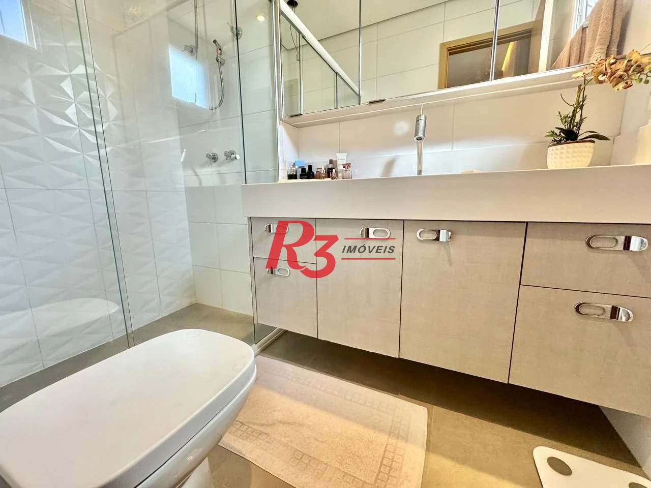 Apartamento com 3 dormitórios para alugar, 127 m² por R$ 15.000,00/mês - Boqueirão - Santos/SP