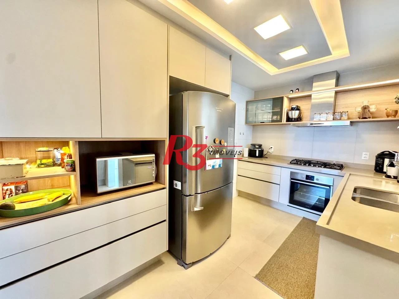 Apartamento com 3 dormitórios para alugar, 127 m² por R$ 15.000,00/mês - Boqueirão - Santos/SP